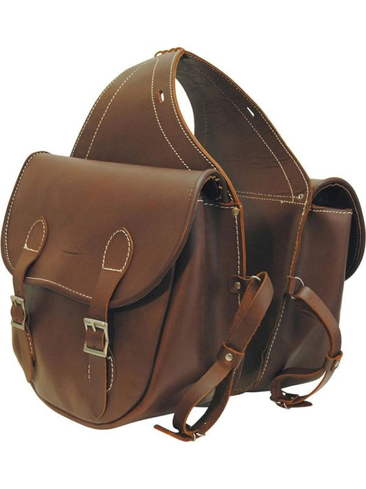 Bisaccia cuoio 2 tasche
