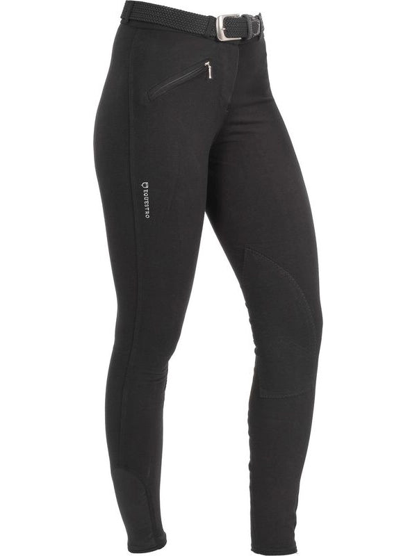 Pantaloni donna modello selene in cotone elasticizzato