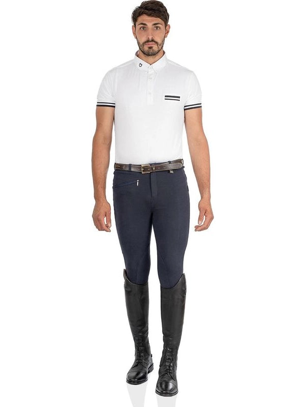 Pantaloni uomo modello urano in cotone elasticizzato