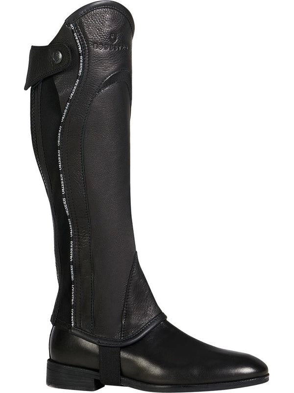 Ghette unisex in cuoio con profilo a contrasto new