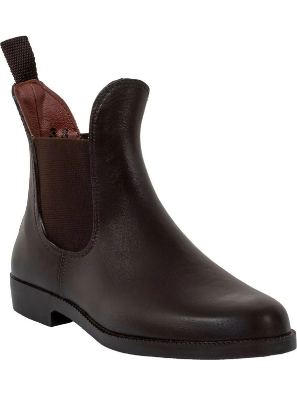Stivaletto jodhpur in gomma