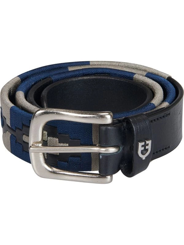 Cintura in cuoio con motivo southwest