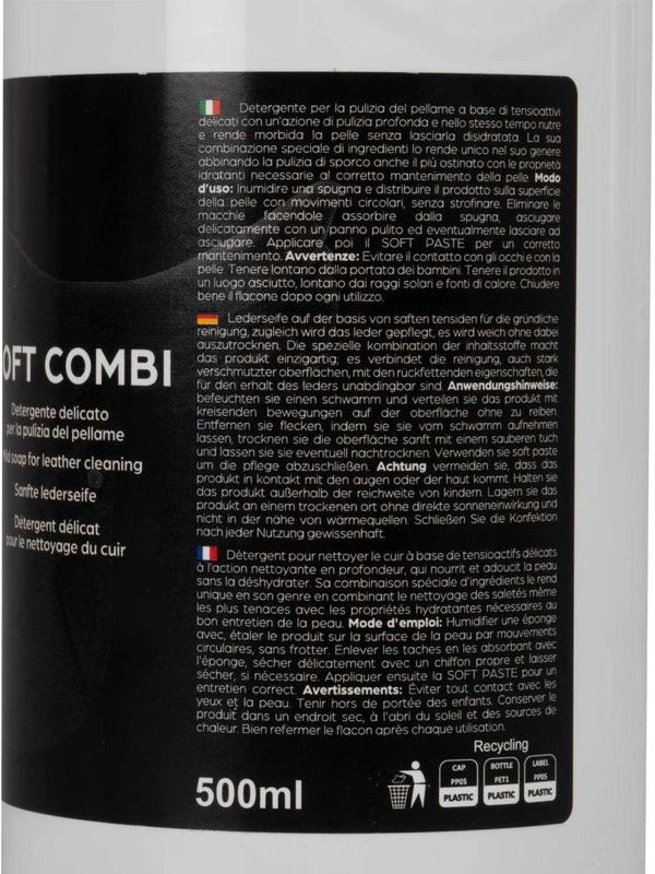 Detergente delicato per la pulizia del pellame (500ml)