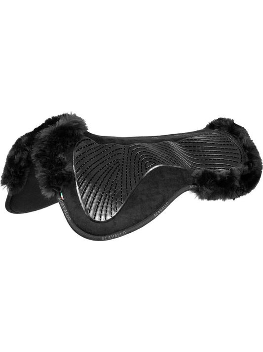 Compensatore dressage MF-S JCCS-S CW-CS camoscio montone cut-out grip gel flat
