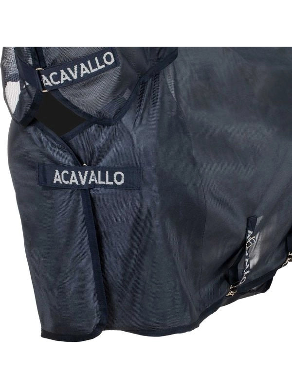 Coperta antimosche in tessuto traspirante con maschera e copricollo