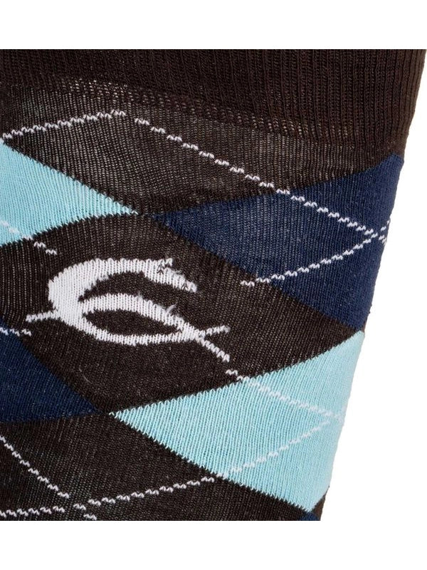 Calze cotone rombi