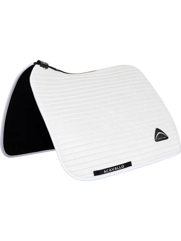 Sottosella da dressage Sublime in camoscio a strisce
