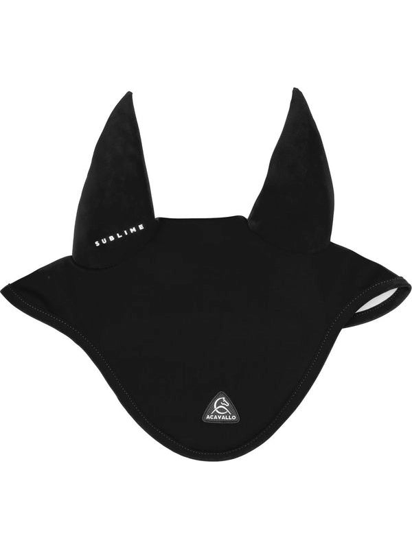Cuffietta in spandex con patch logata in silicone Sublime