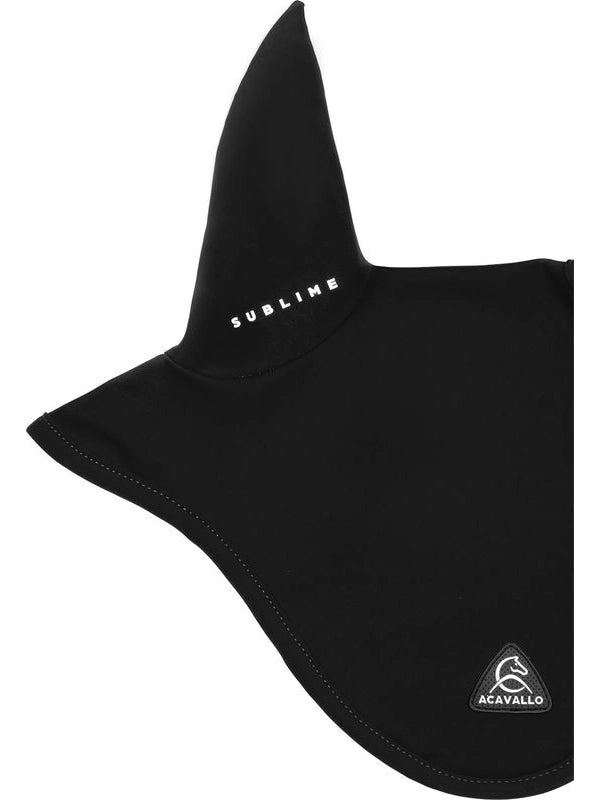 Cuffietta in spandex con patch logata in silicone Sublime