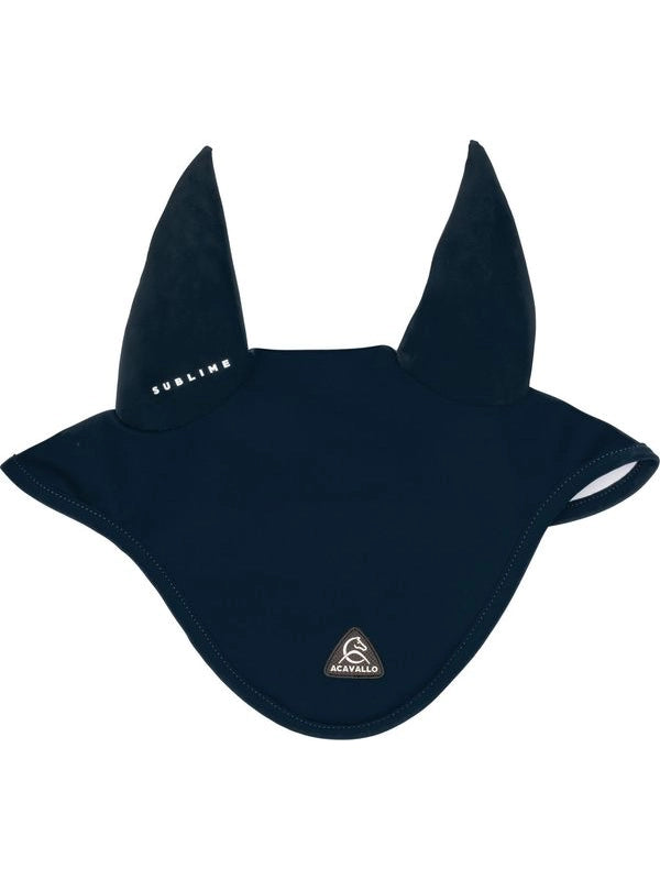 Cuffietta in spandex con patch logata in silicone Sublime