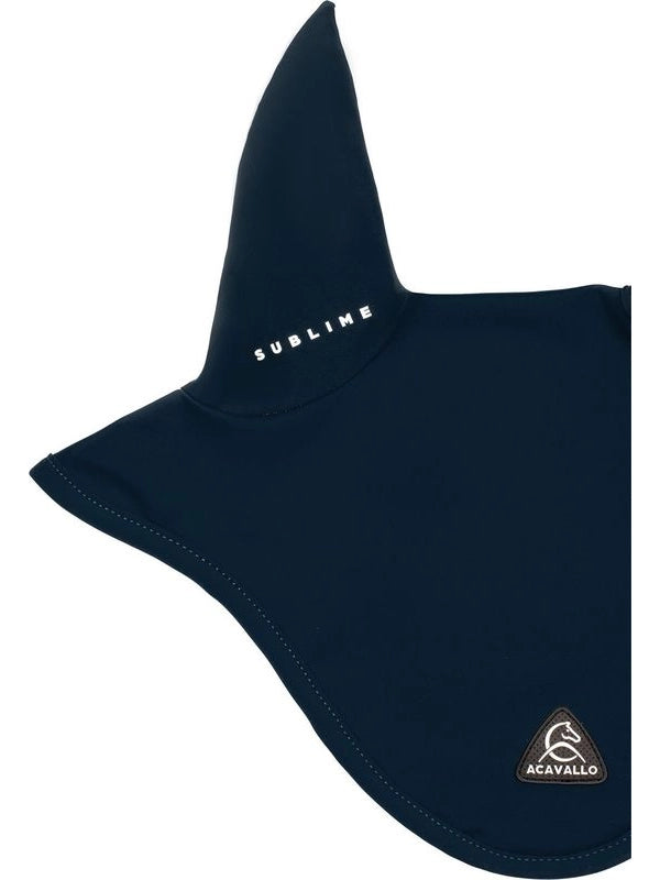 Cuffietta in spandex con patch logata in silicone Sublime