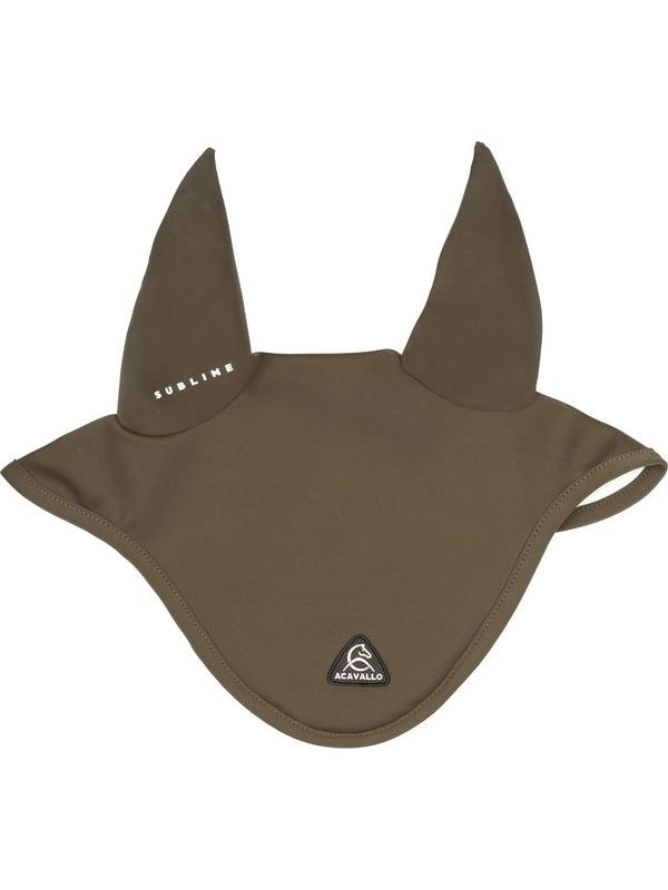 Cuffietta in spandex con patch logata in silicone Sublime