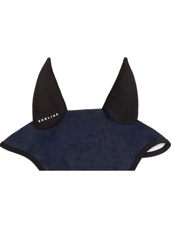 Cuffietta in Louvre con patch logata in silicone Sublime