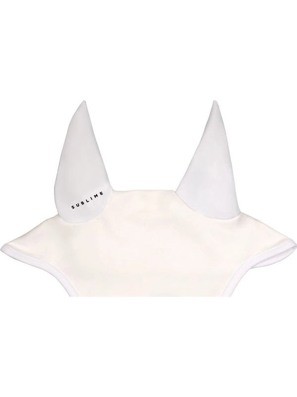 Cuffietta in Louvre con patch logata in silicone Sublime