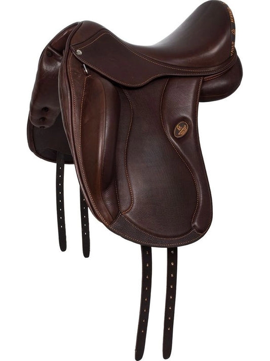 Sella dressage Raffaello cuscini lana