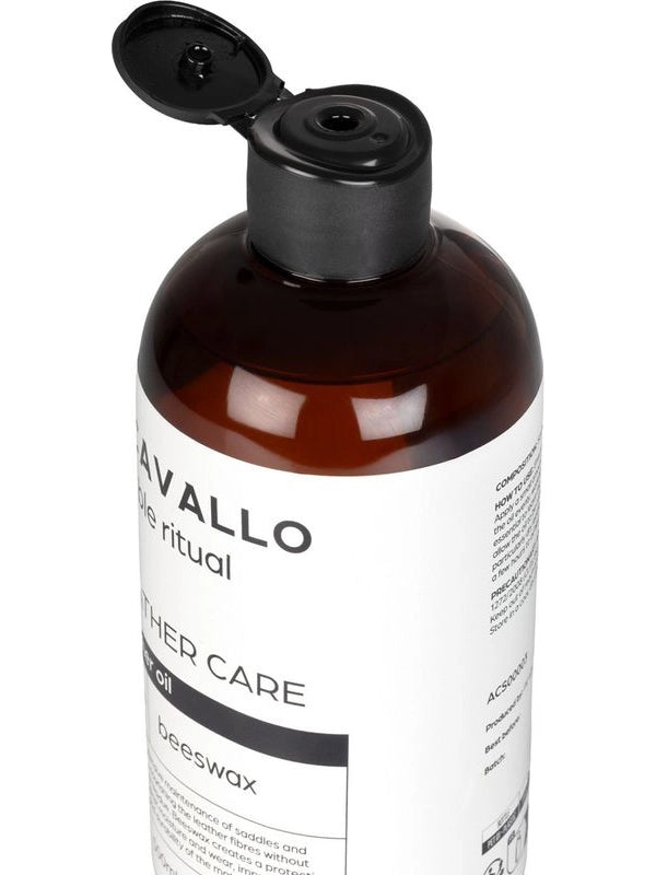 Olio cuoio alla cera d’api 500ml