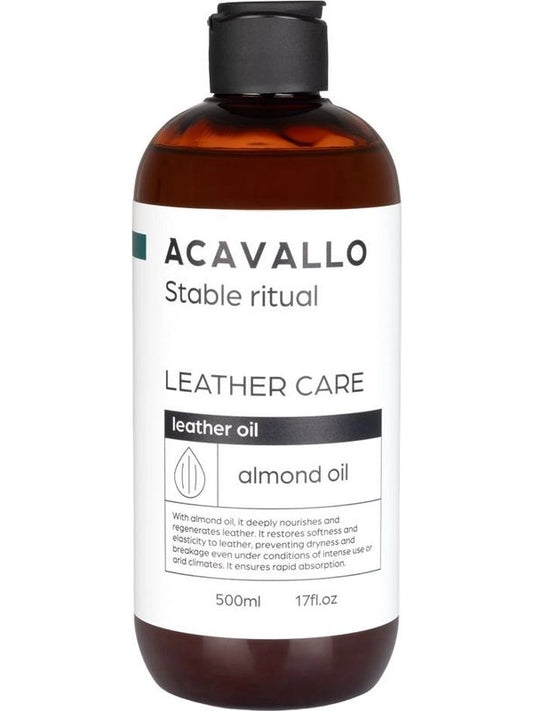 Olio cuoio alla mandorla 500ml (glicerina)