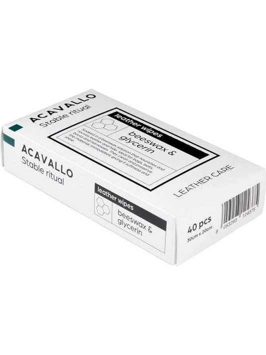 Salviette cuoio alla cera d’api 40 pz.