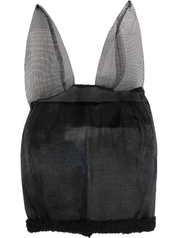 Maschera antimosche pvc c/copriorecchie e chiusura a strappo