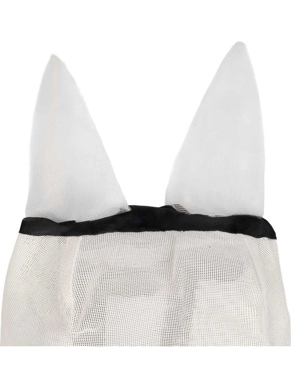 Maschera antimosche pvc c/copriorecchie e chiusura a strappo