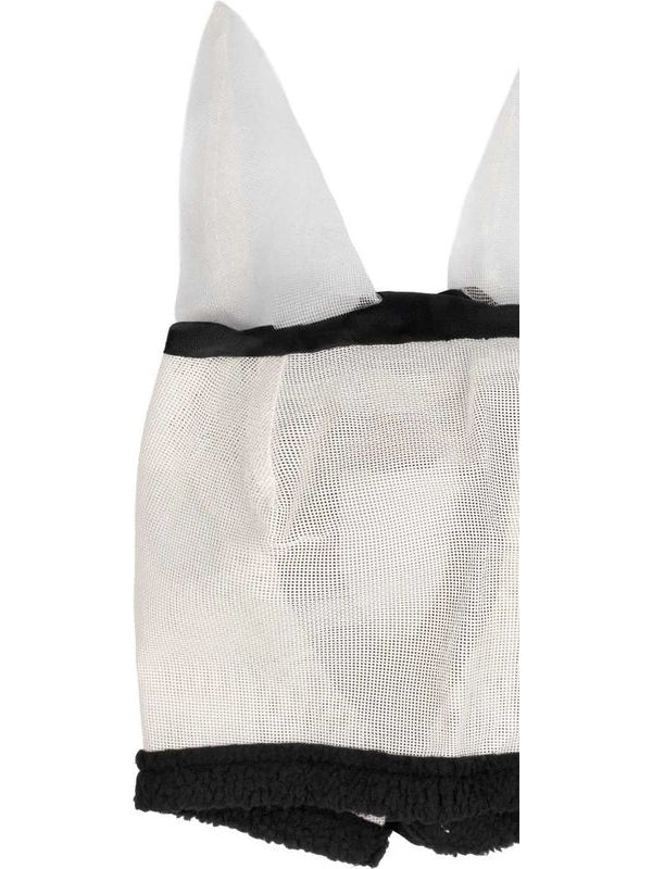 Maschera antimosche pvc c/copriorecchie e chiusura a strappo