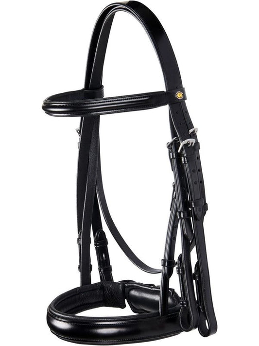 Briglia dressage in cuoio