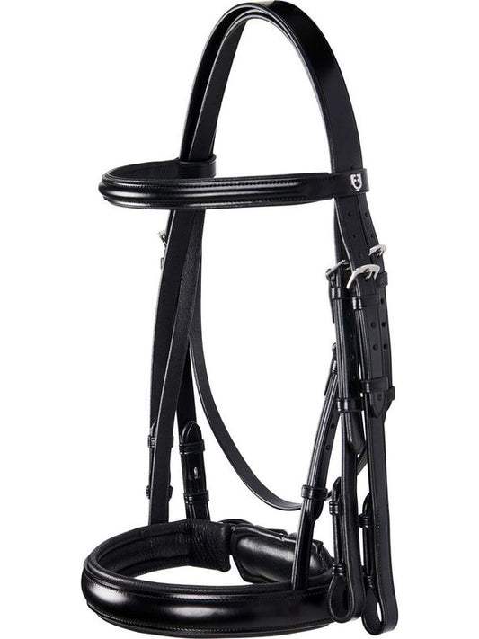 Briglia dressage in cuoio