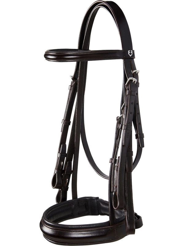 Briglia dressage in cuoio