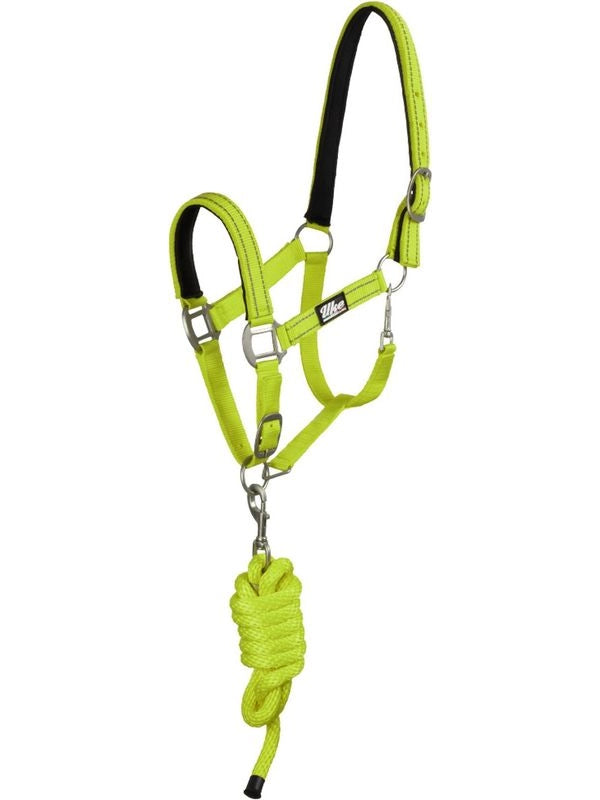 Cavezza nylon c/lunghina modello reflective