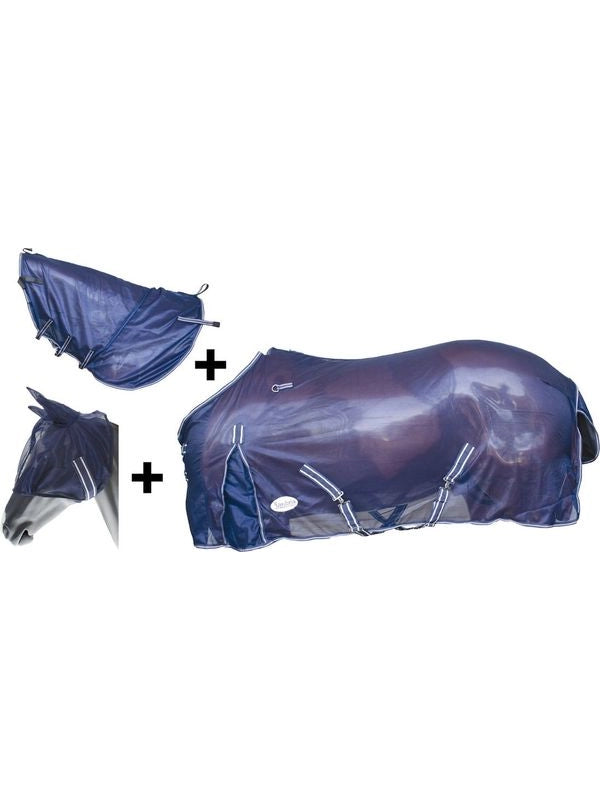 Coperta rete superiore c/copricollo e maschera modello viana