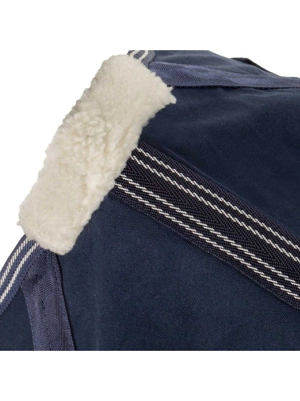 Coperta cotone foderata lana modello malmo