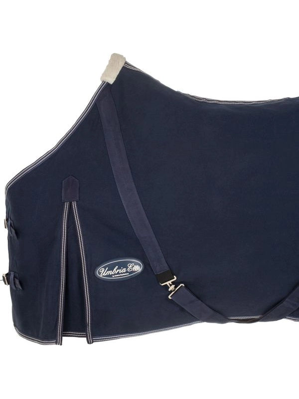 Coperta cotone foderata lana modello malmo
