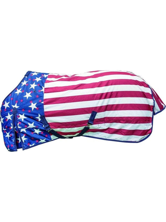 Coperta western 300gr da paddock modello niagara usa flag