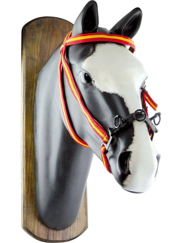 Cavezzone doma in nylon spagnolo giallo/rosso