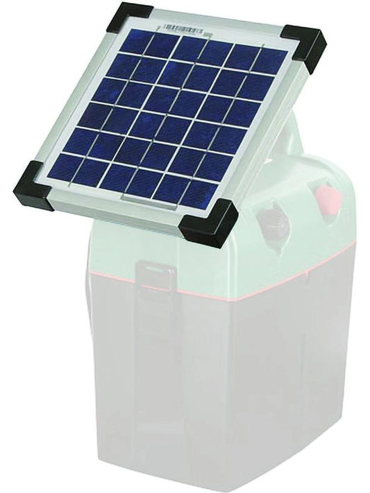 Pannello solare 4w per recinto elettrico di aiuto alla batteria a 9v