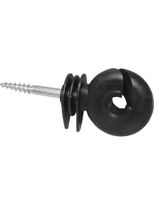 Isolatore vite legno corda nero