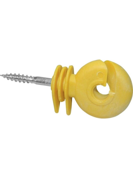 Isolatore vite legno corda giallo