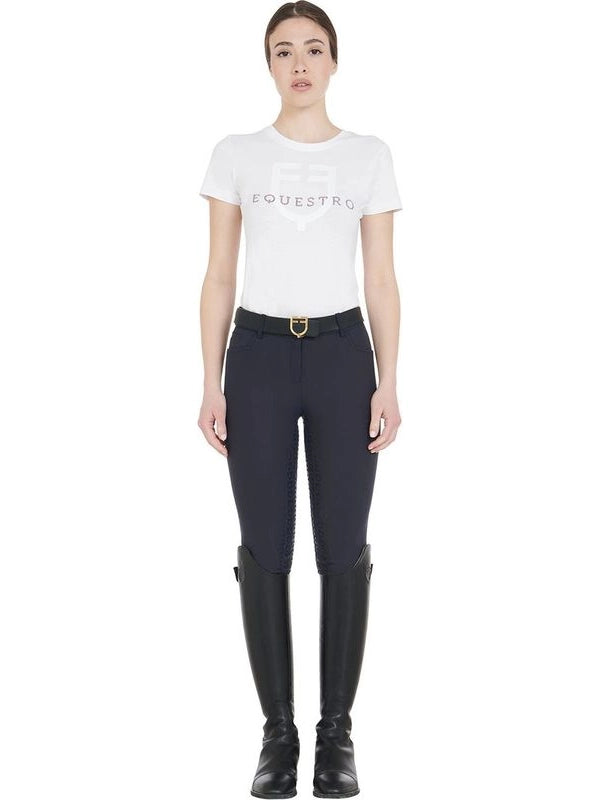 Pantaloni donna slim fit full grip
