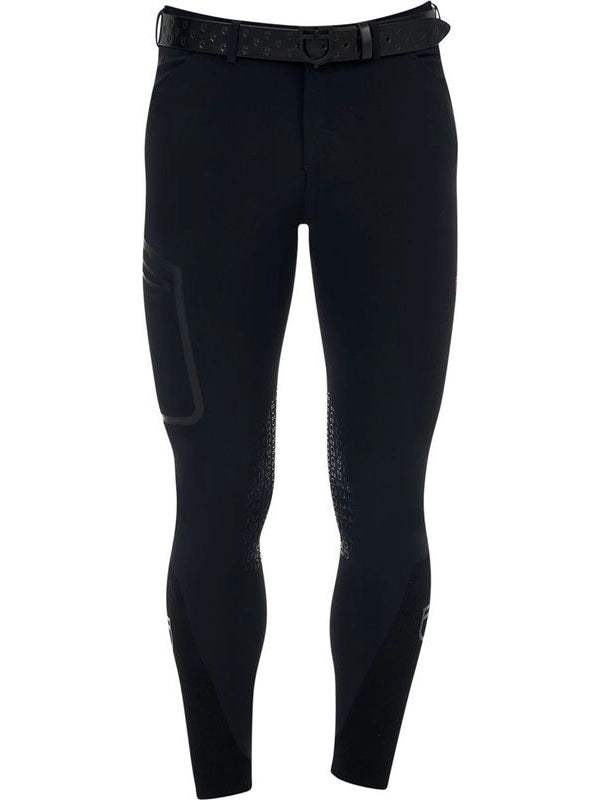Pantalone slim fit uomo Equestro Ridertechnology cuciture termosaldate