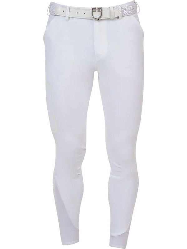 Pantalone slim fit uomo Equestro Ridertechnology cuciture termosaldate