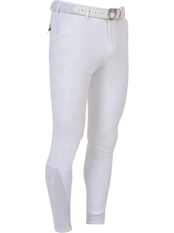 Pantalone slim fit uomo Equestro Ridertechnology cuciture termosaldate