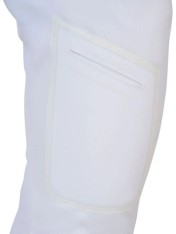 Pantalone slim fit uomo Equestro Ridertechnology cuciture termosaldate