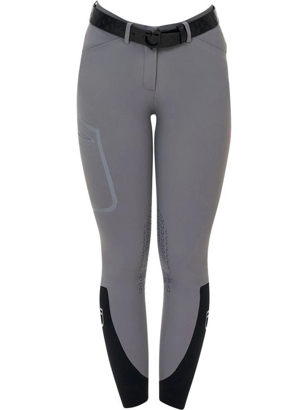 Pantalone slim fit donna Equestro Ridertechnology cuciture termosaldate
