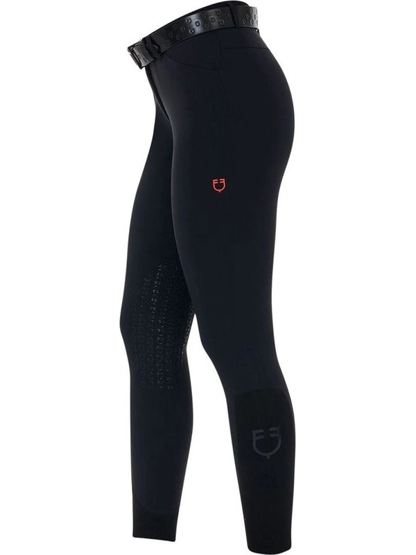 Pantalone slim fit donna Equestro Ridertechnology cuciture termosaldate