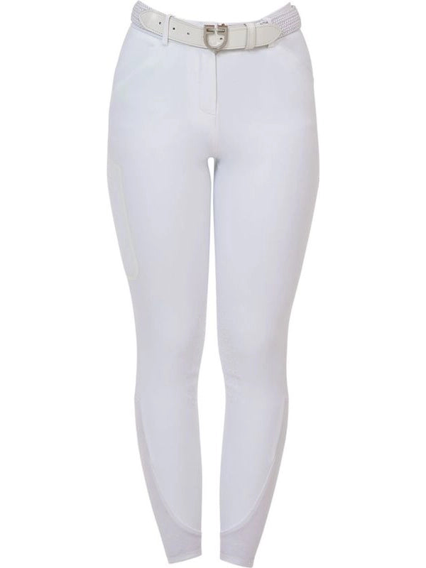 Pantalone slim fit donna Equestro Ridertechnology cuciture termosaldate