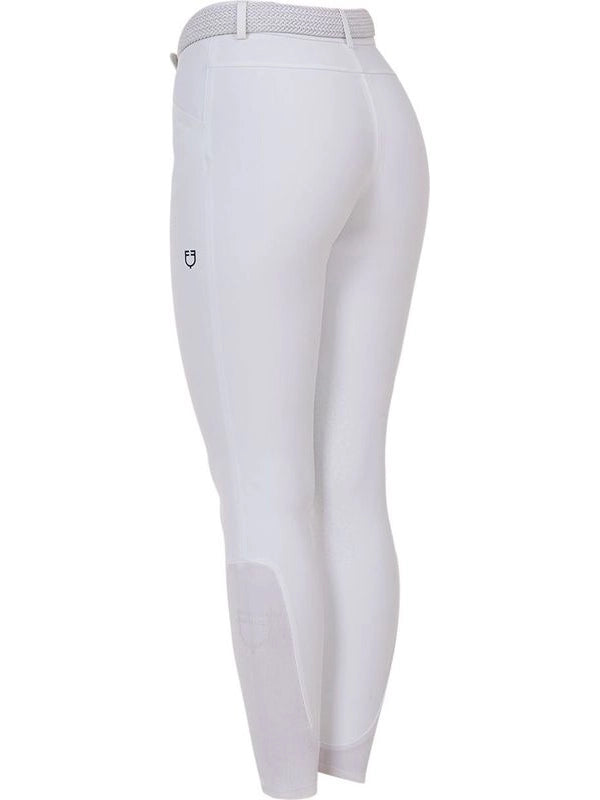 Pantalone slim fit donna Equestro Ridertechnology cuciture termosaldate
