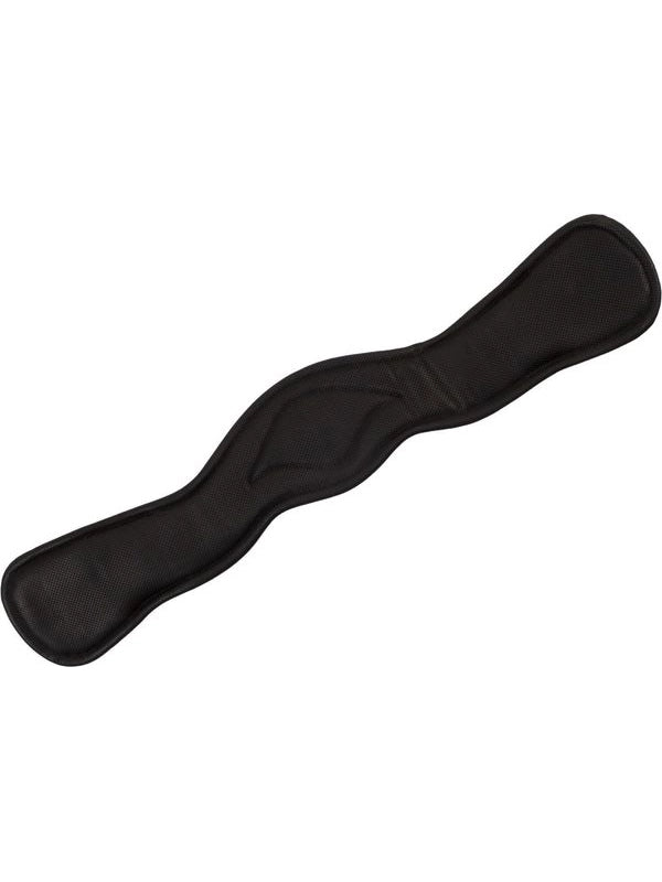Sottopancia dressage sagomato in cuoio con pin logato