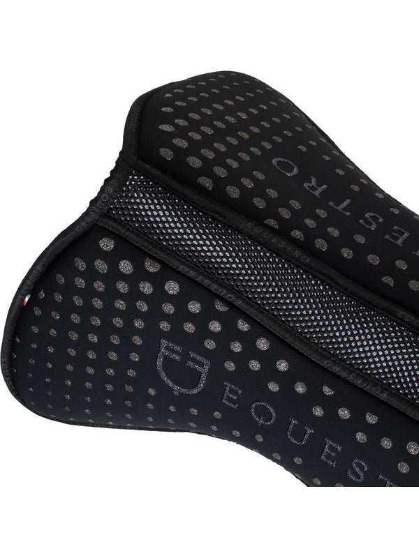 Compensatore memory foam con grip glitterato  e logo silicone