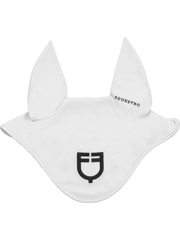 Cuffietta in tessuto tecnico con logo a contrasto