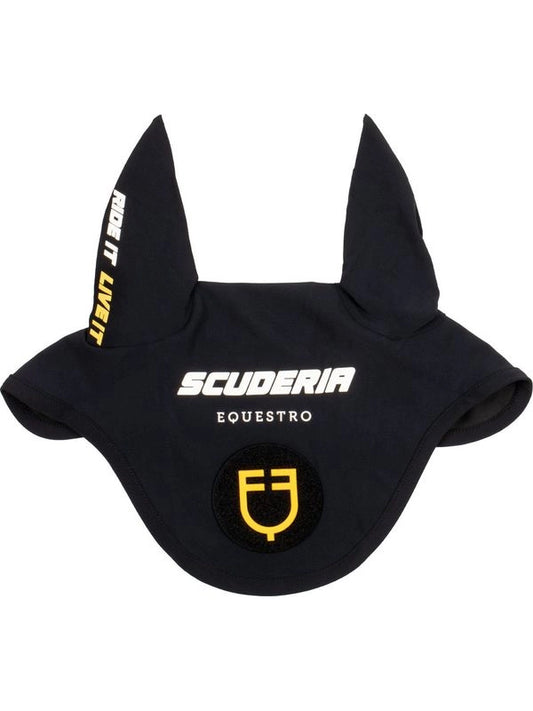Cuffietta tessuto tecnico con patch Scuderia Equestro